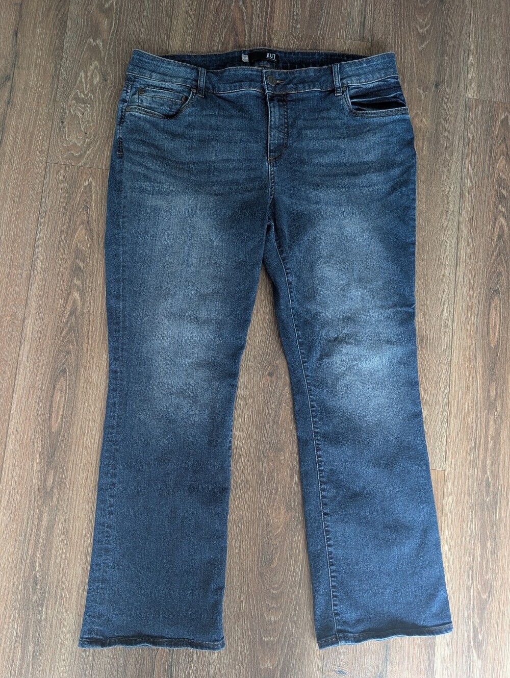 KUT from the Kloth Natalie Bootcut Jeans Women’s 20W Stretch Denim 30x40